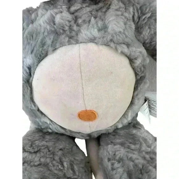 Manhattan Toy Grey Plush Mouse Red Yellow Stuffed Animal Good Condition Stuffie - Picture 3 of 9